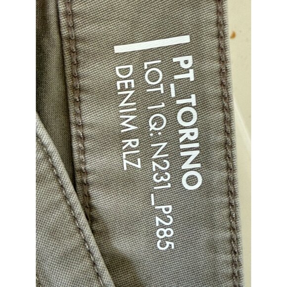 PT Torino Mens Gray Denim Jazz Fit Jeans Size 32 Casual Wear - Picture 7 of 10